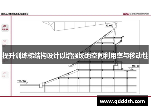 提升训练梯结构设计以增强场地空间利用率与移动性
